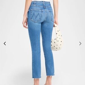 MOTHER Blue Flare & Wide Leg Jeans